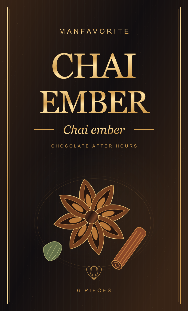 Chai ember — Chai ember packaging design concept